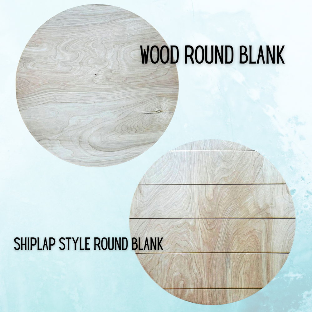 Wood Round Blanks